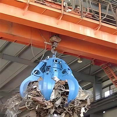 Single Girder Grab Crane